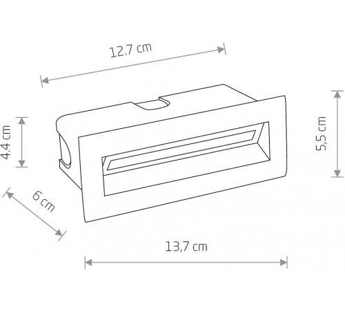Встраиваемый светильник Nowodvorski 8165 Bay Led Встраиваемый светильник Nowodvorski 8165 Bay Led