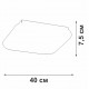 Накладной светильник Vitaluce V2541DT-8/1PL V2541DT