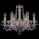 Подвесная люстра Bohemia Ivele Crystal 1402/6/160/G/Balls 1402