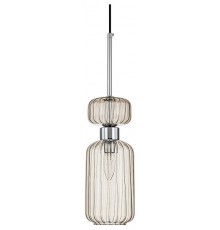Подвесной светильник Escada 1141/1S Chrome/Beige Gloss