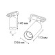 Светильник на штанге Italline IT02-020 white 3000K IT02