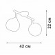 Спот Vitaluce V4313-0/2PL V4313