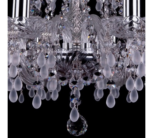 Подвесная люстра Bohemia Ivele Crystal 1410/10/240/Ni/V0300 1410 Подвесная люстра Bohemia Ivele Crystal 1410/10/240/Ni/V0300 1410