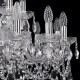 Подвесная люстра Bohemia Ivele Crystal 1402/12+6/240/Ni 1402