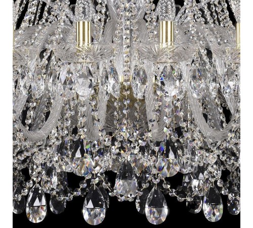 Подвесная люстра Bohemia Ivele Crystal 1411/24/460/G 1411