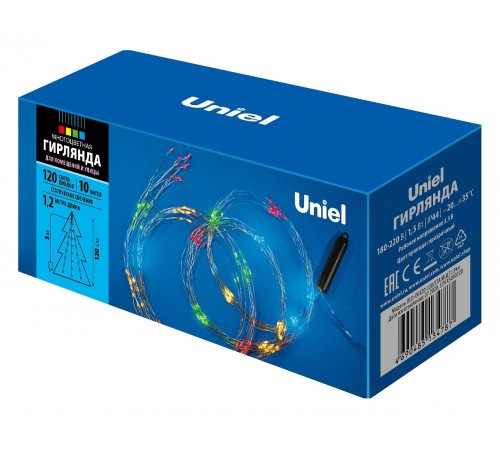 Гирлянда Супернить Uniel UL-00007283 ULD-E0120 Гирлянда Супернить Uniel UL-00007283 ULD-E0120