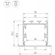 Профиль встраиваемый Arlight 041872 SL-LINIA