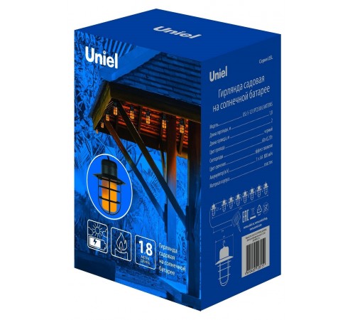 Гирлянда на солнечных батареях Uniel UL-00006558 USL-S Гирлянда на солнечных батареях Uniel UL-00006558 USL-S