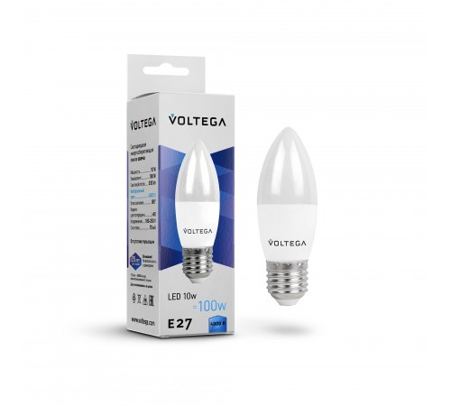Лампа светодиодная Voltega 8452 Candle 10W Лампа светодиодная Voltega 8452 Candle 10W