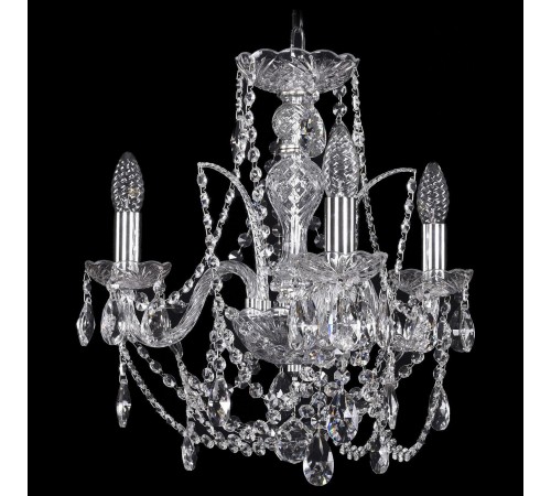Подвесная люстра Bohemia Ivele Crystal 1411/3/141/Ni 1411
