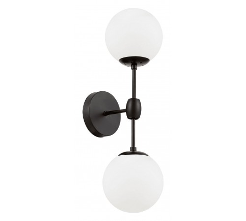 Бра LUMINA DECO LDW 6001-2 BK+WT ZODIAK Бра LUMINA DECO LDW 6001-2 BK+WT ZODIAK