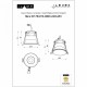 Встраиваемый светильник iLedex Technical 207-7W-D75-3000K-24DG-WH Mars