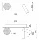 Бра iLedex W4774-30 SBK Telescope