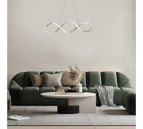 Подвесной светильник Escada 10236/1LED Gold Knot Подвесной светильник Escada 10236/1LED Gold Knot