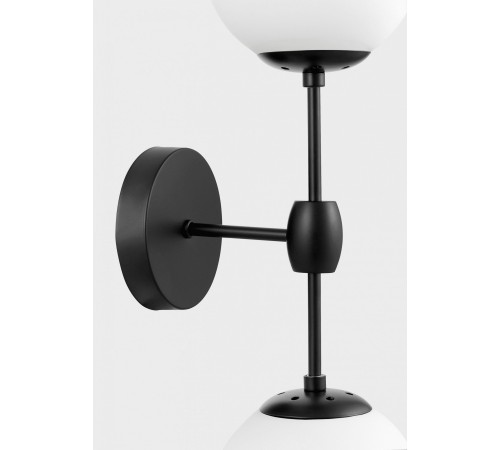 Бра LUMINA DECO LDW 6001-2 BK+WT ZODIAK Бра LUMINA DECO LDW 6001-2 BK+WT ZODIAK