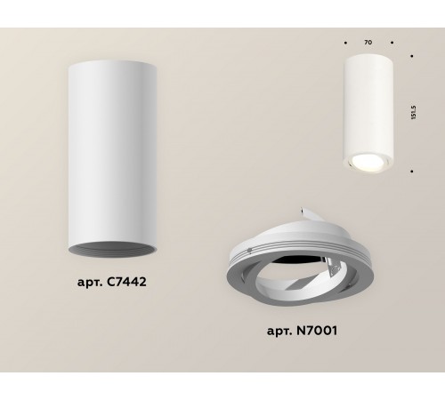 Накладной светильник Ambrella Light XS7442001 XS Накладной светильник Ambrella Light XS7442001 XS