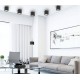Накладной светильник Italline DL 3028 black 3000K DL 3028