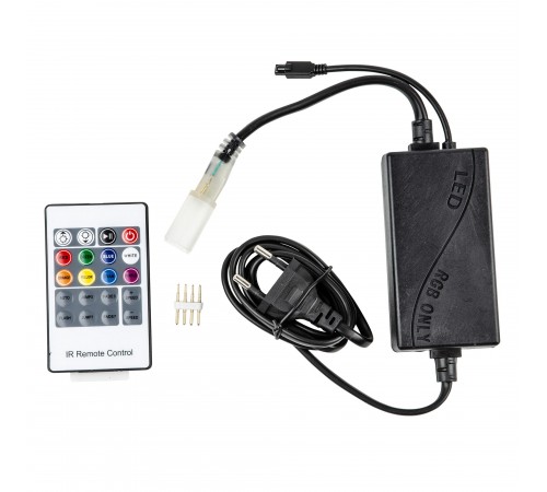Контроллер-регулятор цвета RGB с пультом ДУ Uniel UL-00010579 ULC-N22-RGB Контроллер-регулятор цвета RGB с пультом ДУ Uniel UL-00010579 ULC-N22-RGB