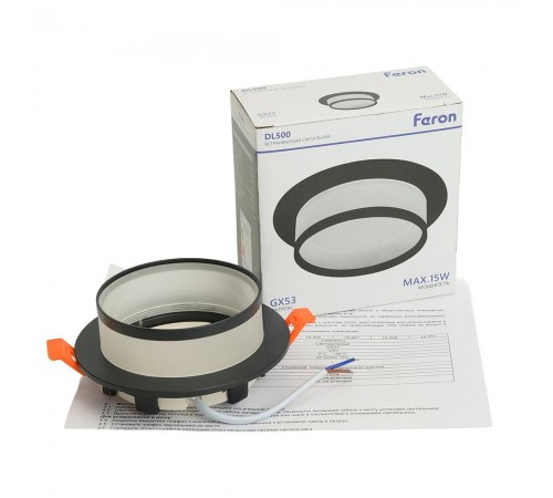 Встраиваемый светильник Feron 51086 DL500 Встраиваемый светильник Feron 51086 DL500