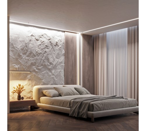 Профиль накладной Arlight 036341 ARH-WALL Профиль накладной Arlight 036341 ARH-WALL