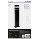Наземный низкий светильник Feron 41155 DH0806