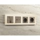 Накладка для розетки type A и C Ambrella Volt AP6410 Quant