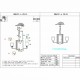 Подвесная люстра iLamp RM6201-6 CR+CL King