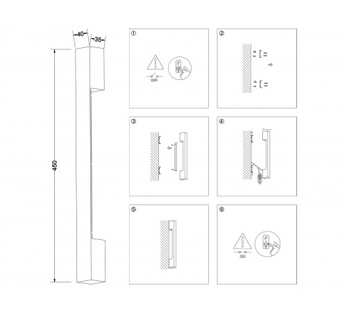 Накладной светильник Ambrella Light FW4411 FW Накладной светильник Ambrella Light FW4411 FW