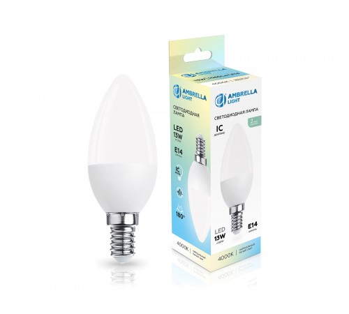 Лампа светодиодная Ambrella Light 371314 C37 Лампа светодиодная Ambrella Light 371314 C37