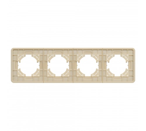 Рамка на 4 поста Arlight 49703 OMALI Рамка на 4 поста Arlight 49703 OMALI