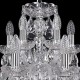 Подвесная люстра Bohemia Ivele Crystal 1402/12+6/240/Ni 1402