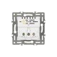 Розетка с заземлением и 2хUSB type A, без рамки Arlight 43734 SCT