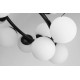 Подвесная люстра LUMINA DECO TP 2002-12 BK Fino