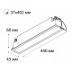 Встраиваемый светильник Italline IT06-6015 white 3000K IT06-6015