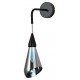 Бра Indigo 11049/1W Black Riflesso