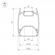 Профиль подвесной Arlight 036345 ARH-LINE