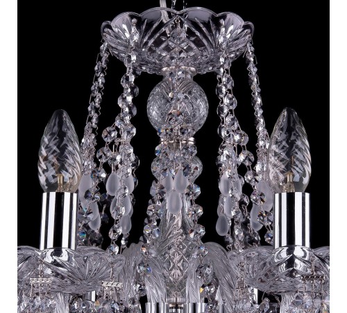 Подвесная люстра Bohemia Ivele Crystal 1410/10/240/Ni/V0300 1410 Подвесная люстра Bohemia Ivele Crystal 1410/10/240/Ni/V0300 1410