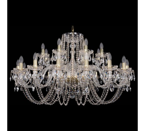 Подвесная люстра Bohemia Ivele Crystal 1402/16+8/400/G 1402 Подвесная люстра Bohemia Ivele Crystal 1402/16+8/400/G 1402