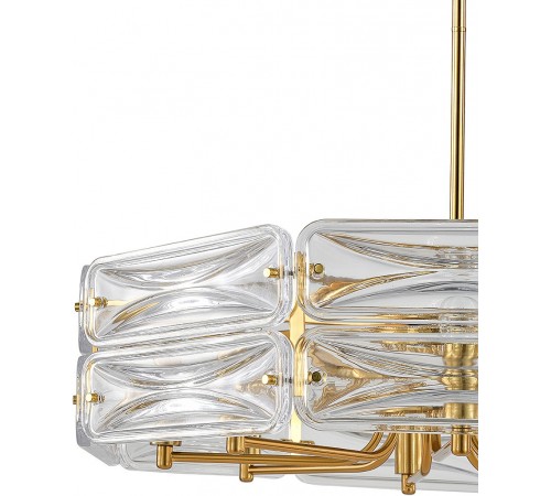 Светильник на штанге Indigo 12046/8P Brass Zaffiro