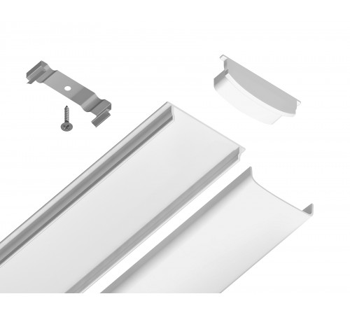 Профиль накладной гибкий Ambrella Light GP1600WH GP Профиль накладной гибкий Ambrella Light GP1600WH GP