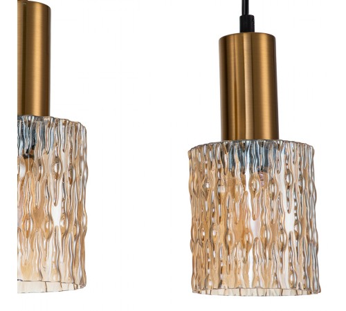 Подвесной светильник Escada 10189/3S Brass Rain Подвесной светильник Escada 10189/3S Brass Rain