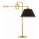 Настольная лампа декоративная LUMINA DECO LDT 1124 MD+BK 1124