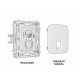 Розетка Ethernet RJ-45 и со шторками, без рамки Ambrella Volt MO912010 Quant