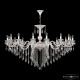 Подвесная люстра Bohemia Ivele Crystal AL78104/16/550 B WMG AL7804