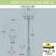 Фонарный столб Fumagalli G40.202.R30.AYE27 Globe 400