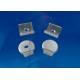 Набор заглушек и скоб для профиля Uniel UL-00000627 UFE-N07 SILVER A POLYBAG