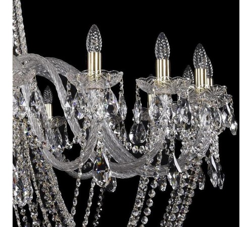 Подвесная люстра Bohemia Ivele Crystal 1402/20/530/h-164/G 1402 Подвесная люстра Bohemia Ivele Crystal 1402/20/530/h-164/G 1402