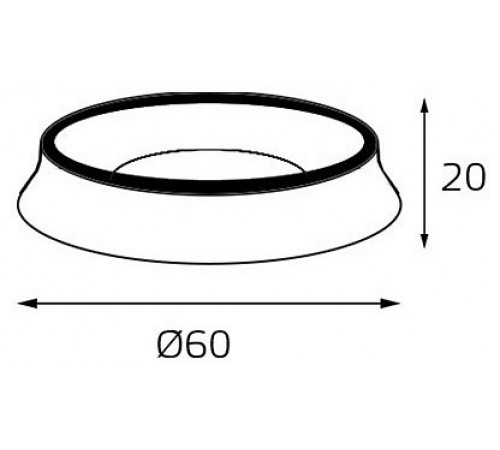 Кольцо декоративное Italline M03-046 ring black M03-046 Кольцо декоративное Italline M03-046 ring black M03-046