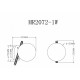 Бра MyFar MR2072-1W Francis