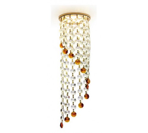 Встраиваемый светильник Ambrella Light K3440 CL/BR/G K Встраиваемый светильник Ambrella Light K3440 CL/BR/G K